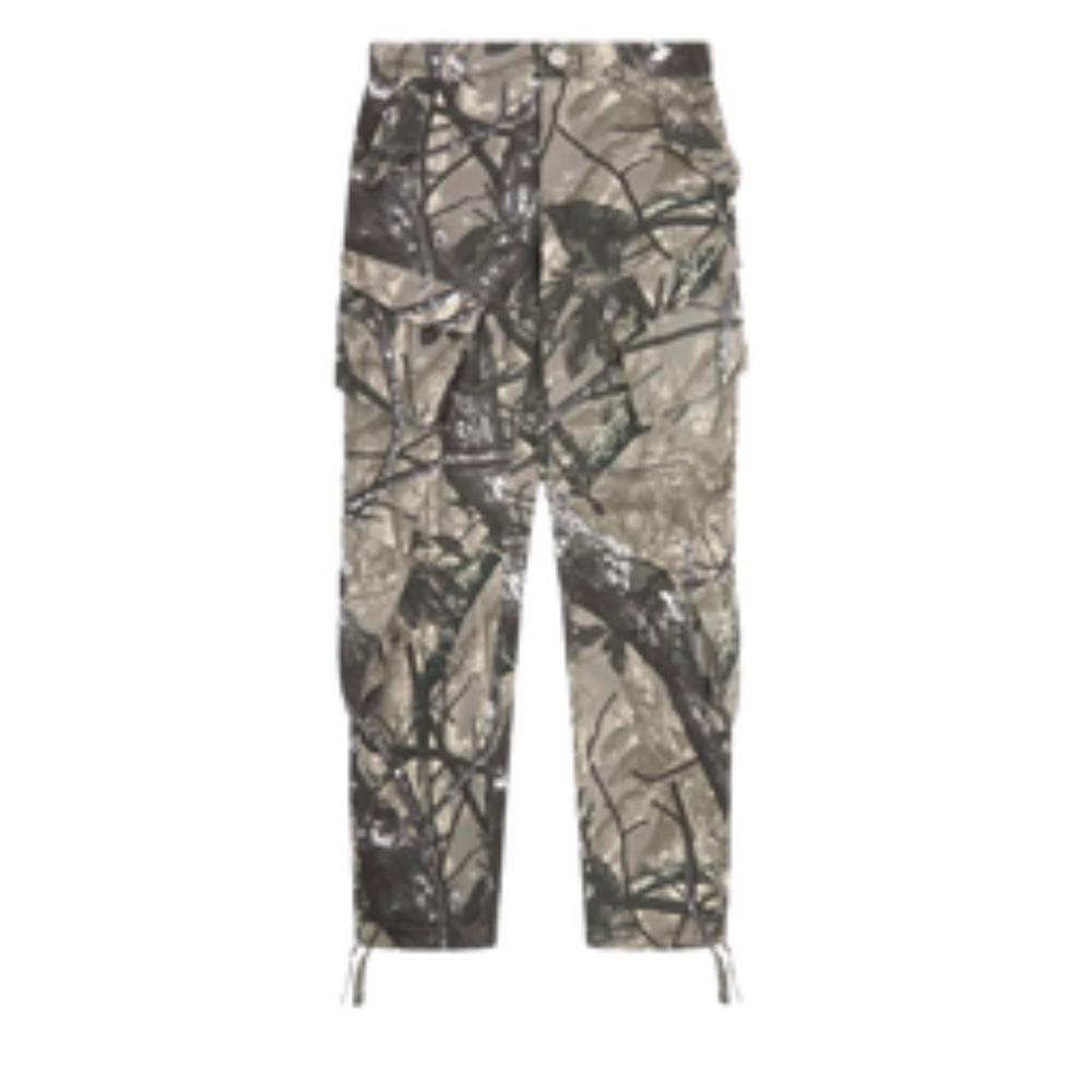 Maniere De Voir Camo Cargo Pants Utility Gorpcore Urban Womens US 0 Grey